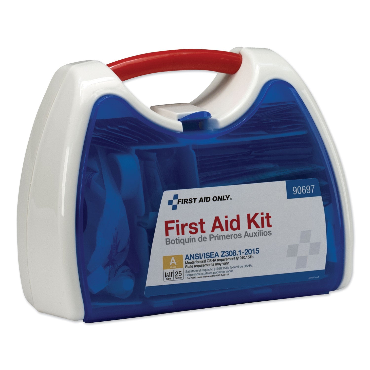 First Aid Only™ Readycare First Aid Kit For 25 People, Ansi A+, 139 Pieces, Plastic Case