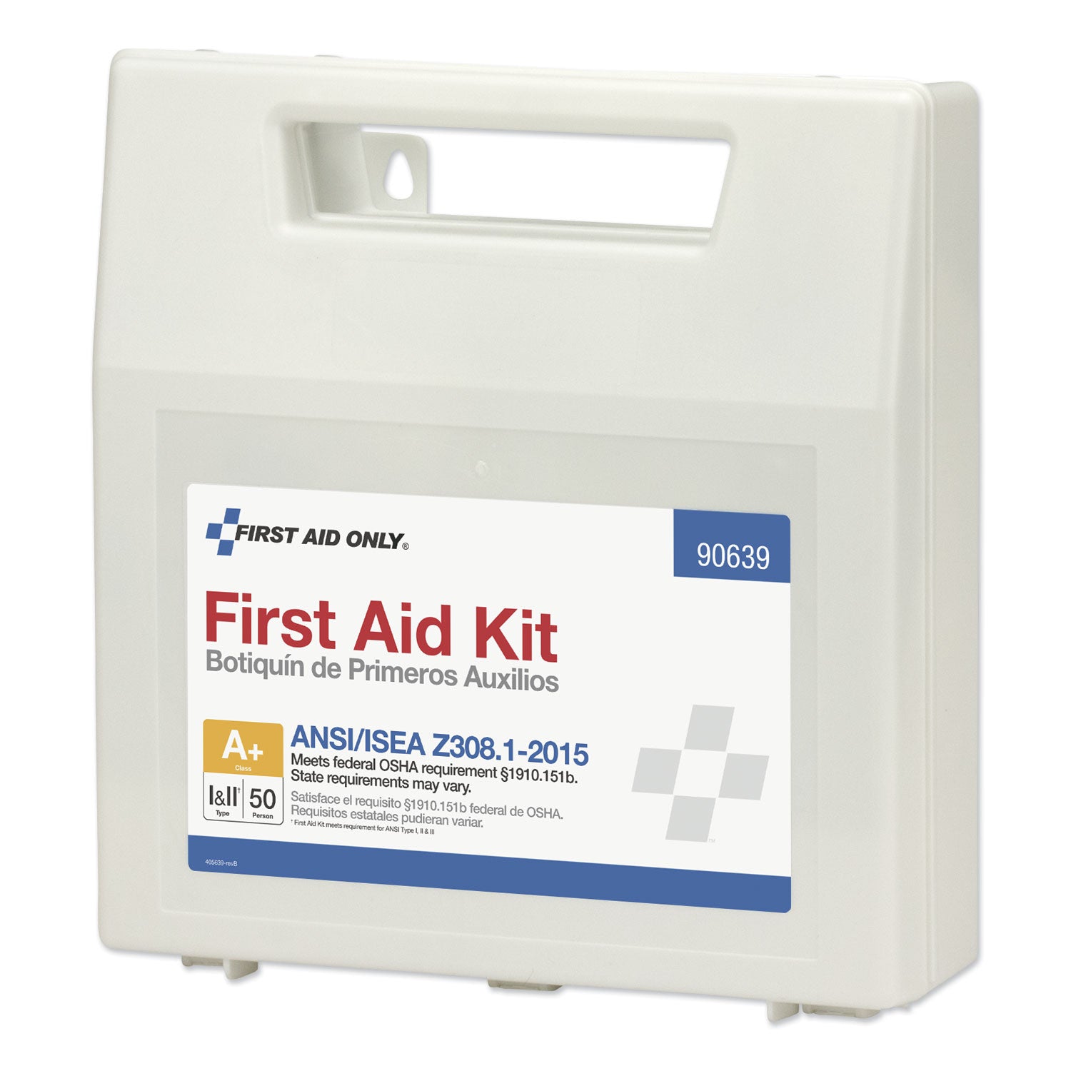 First Aid Only™ Ansi Class A+ First Aid Kit For 50 People, 183 Pieces, Plastic Case