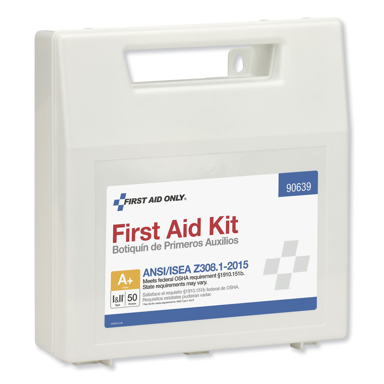 First Aid Only™ Ansi Class A+ First Aid Kit For 50 People, 183 Pieces, Plastic Case