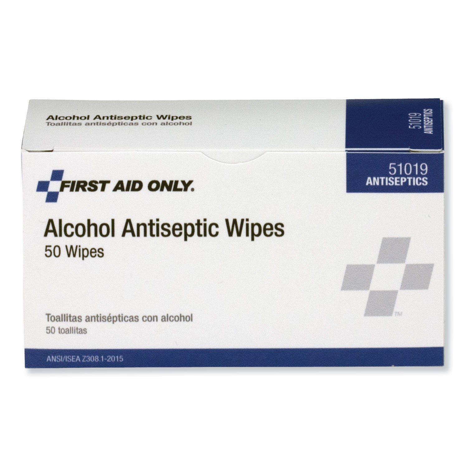 PhysiciansCare® by First Aid Only® First Aid Alcohol Pads, 50/box
