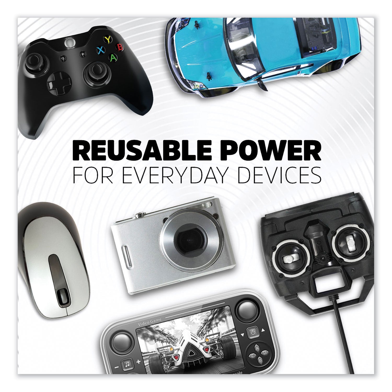 Energizer® Nimh Rechargeable D Batteries, 1.2 V, 2/pack