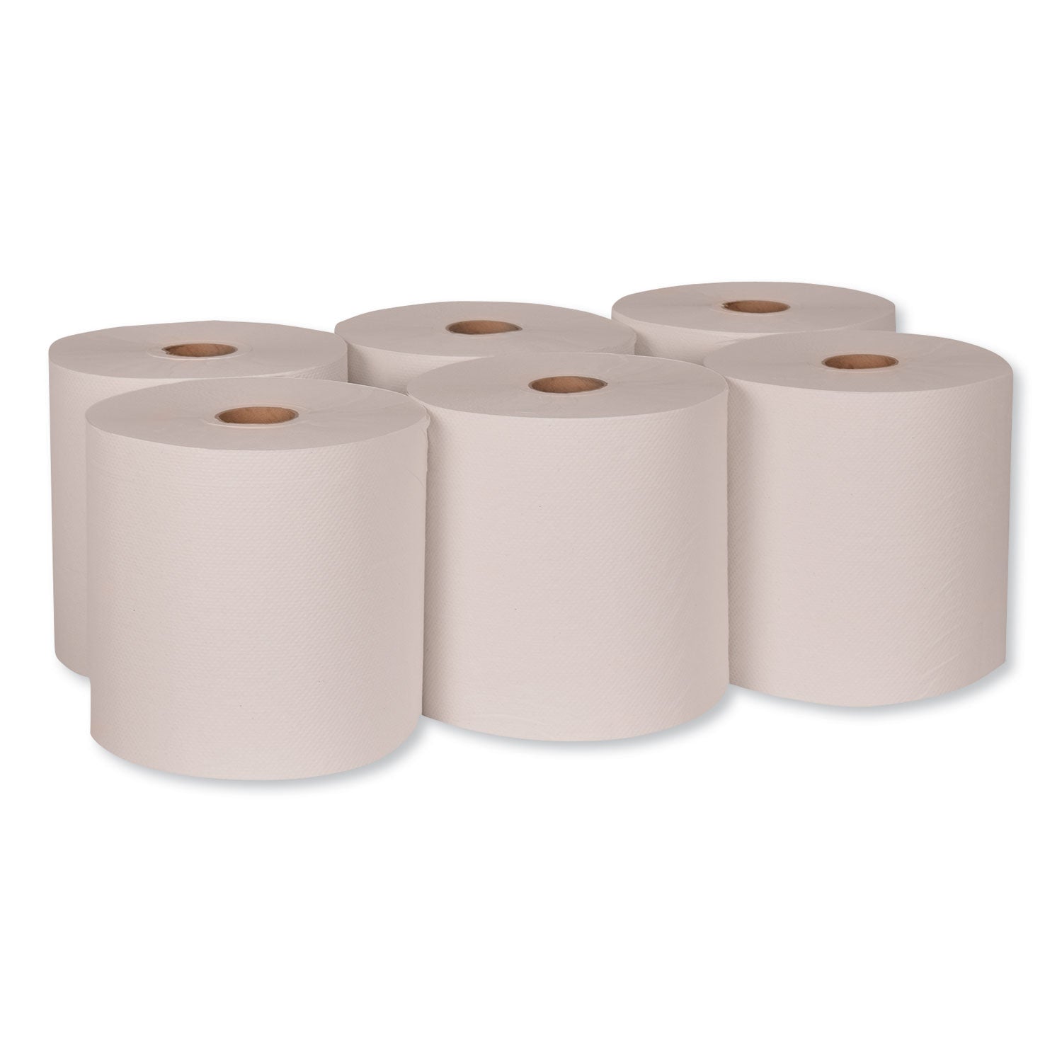 Tork® Hardwound Roll Towel, 1-Ply, 7.88" x 1,000 ft, White, 6 Rolls/Carton