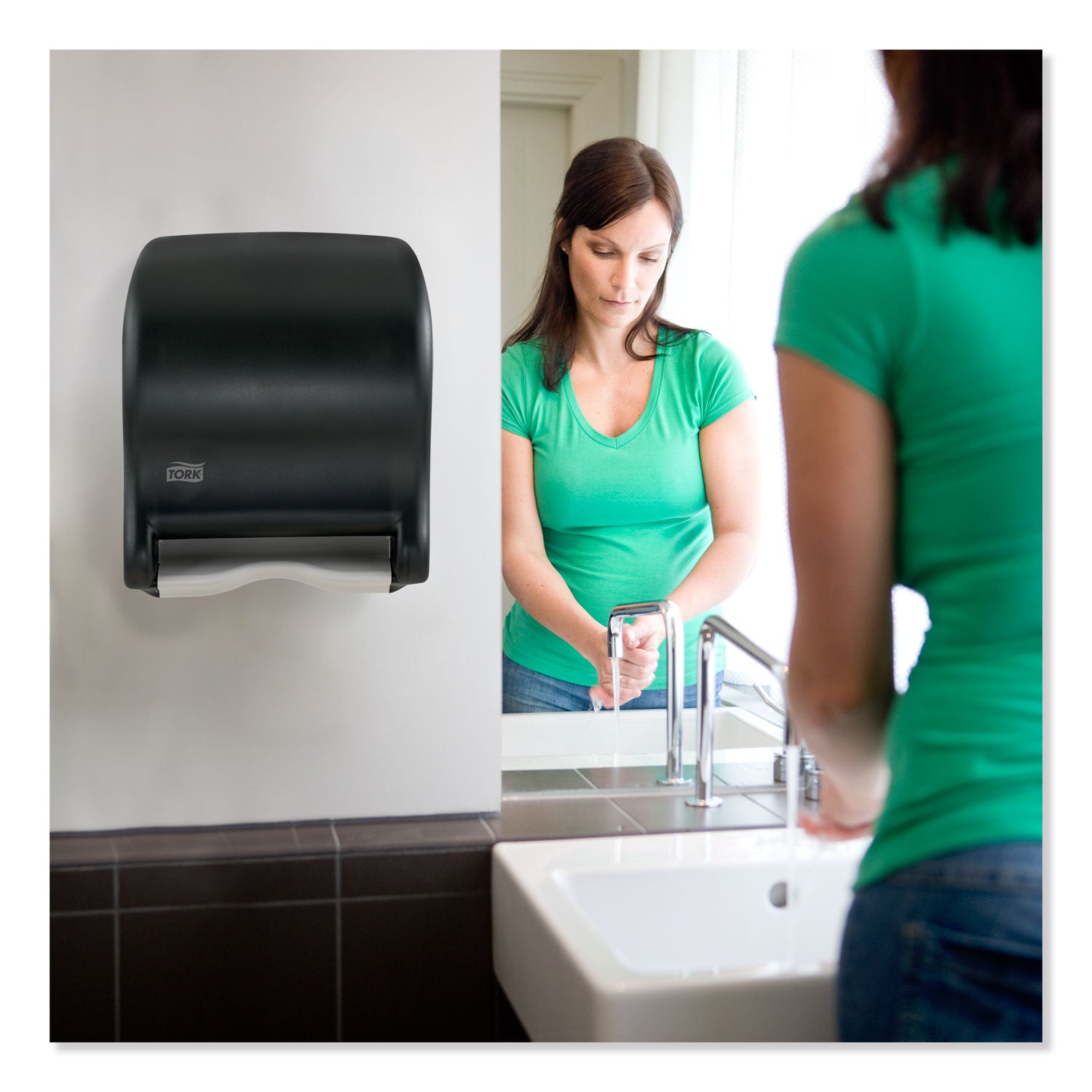 Tork® Hardwound Roll Towel, 1-Ply, 7.88" x 1,000 ft, White, 6 Rolls/Carton