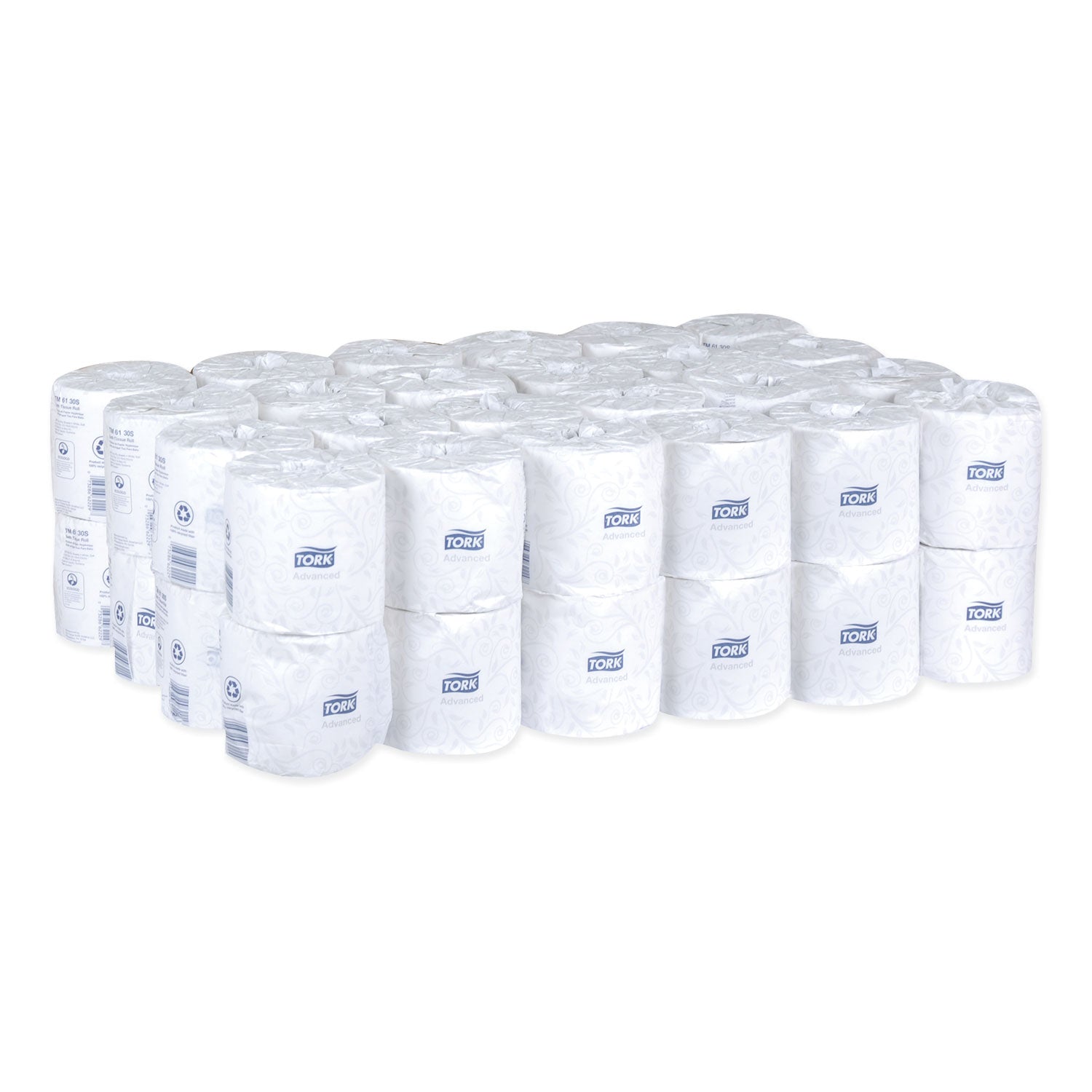 Tork® Advanced Bath Tissue, Septic Safe, 2-Ply, White, 500 Sheets/Roll, 48 Rolls/Carton