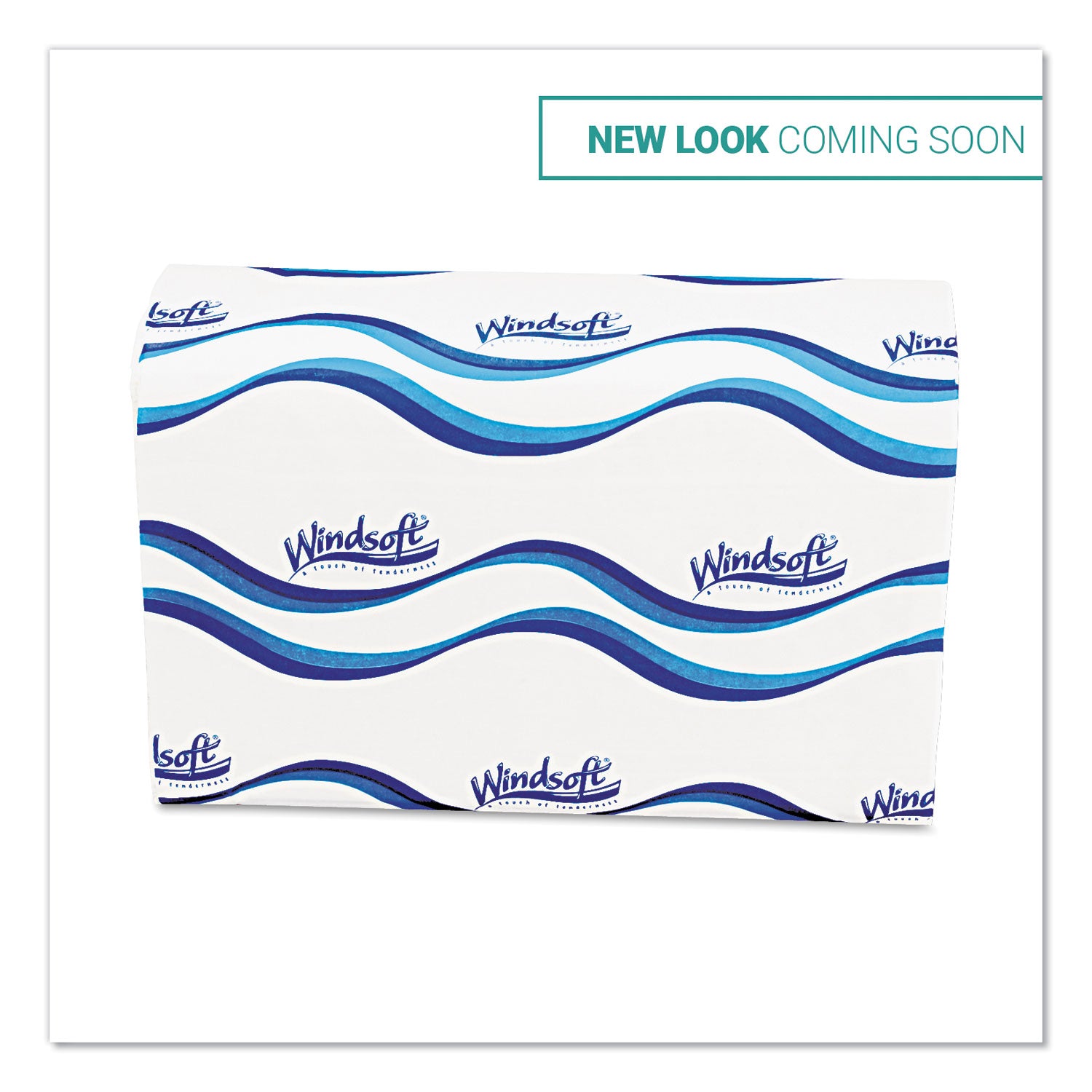 Windsoft® Multifold Paper Towels, 1-Ply, White, 9.25 x 9.5, 250/Pack, 16 Packs/Carton