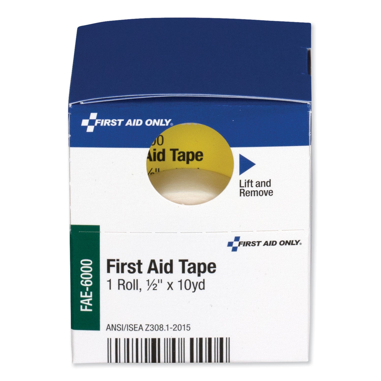First Aid Only™ First Aid Tape, Paper, 0.5" x 10 yds, White