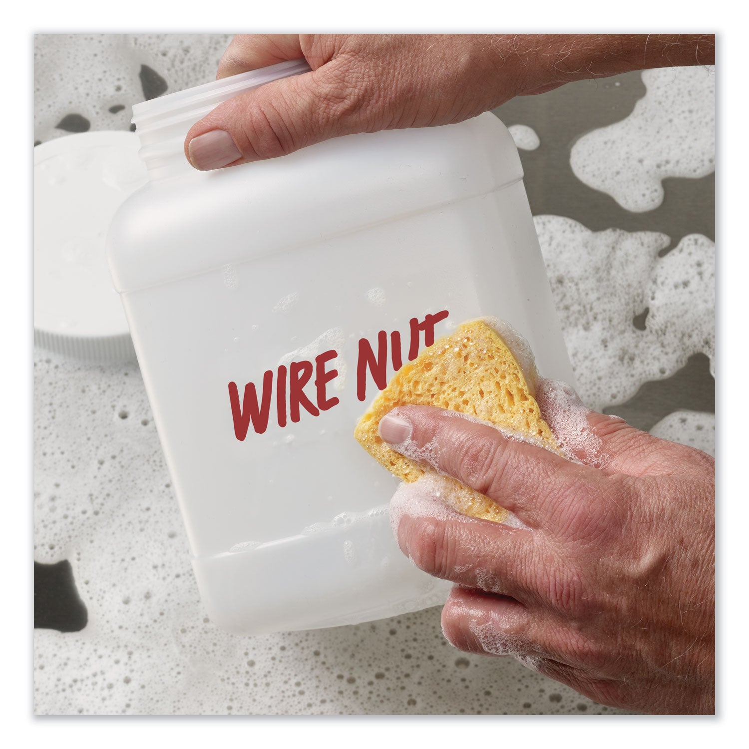 Avery® Marks A Lot Extra-Large Desk-Style Permanent Marker, Extra-Broad Chisel Tip, Red (24147)