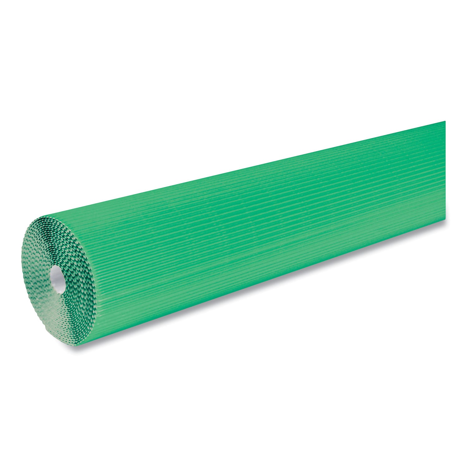 Pacon® Corobuff Corrugated Paper Roll, 48" X 25 Ft, Emerald Green