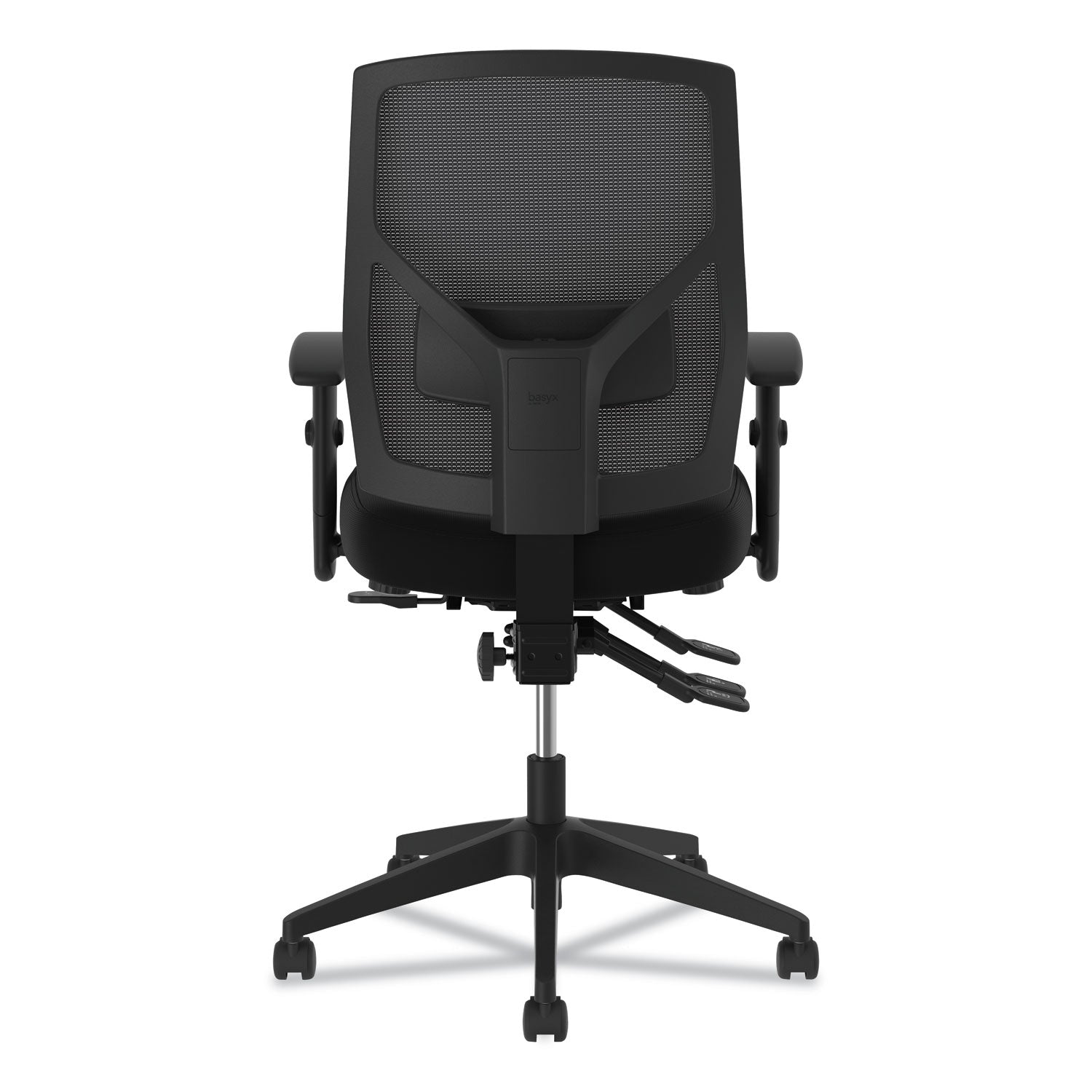 HON® Vl582 High-Back Task Chair, Supports Up To 250 Lb, 19" To 22" Seat Height, Black