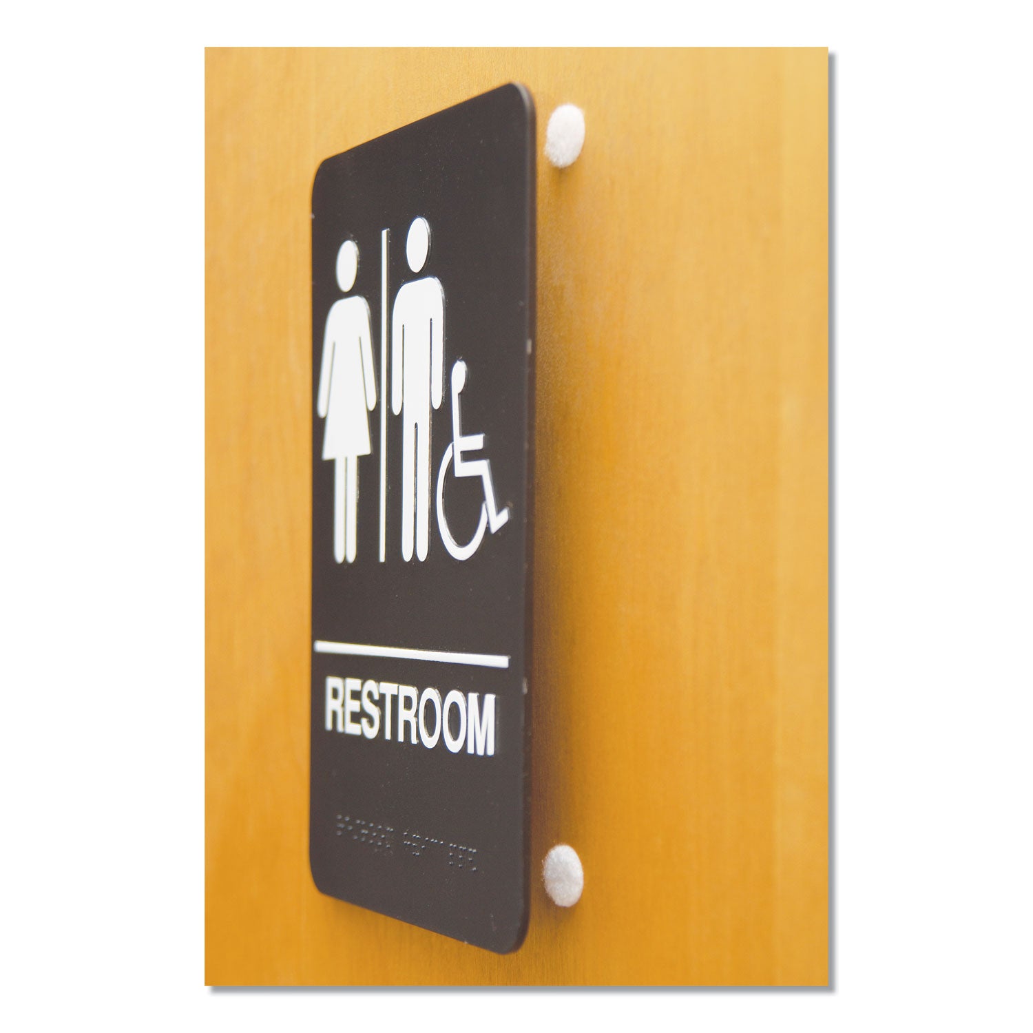 VELCRO® Brand Sticky-Back Fasteners, Removable Adhesive, 0.63" Dia, Black, 75/pack