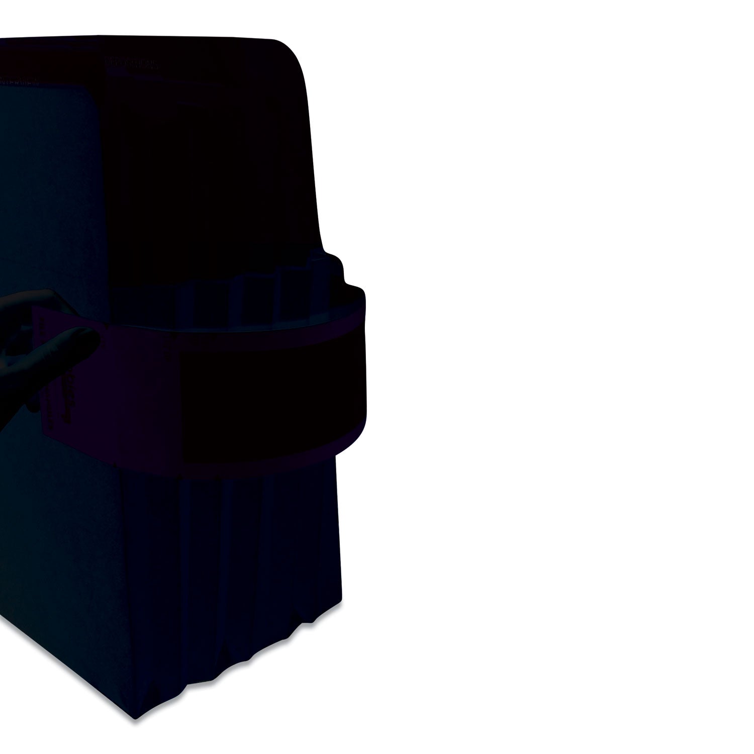 Tabbies® File Pocket Handles, 9.63 X 2, Yellow/white, 4/sheet, 12 Sheets/pack