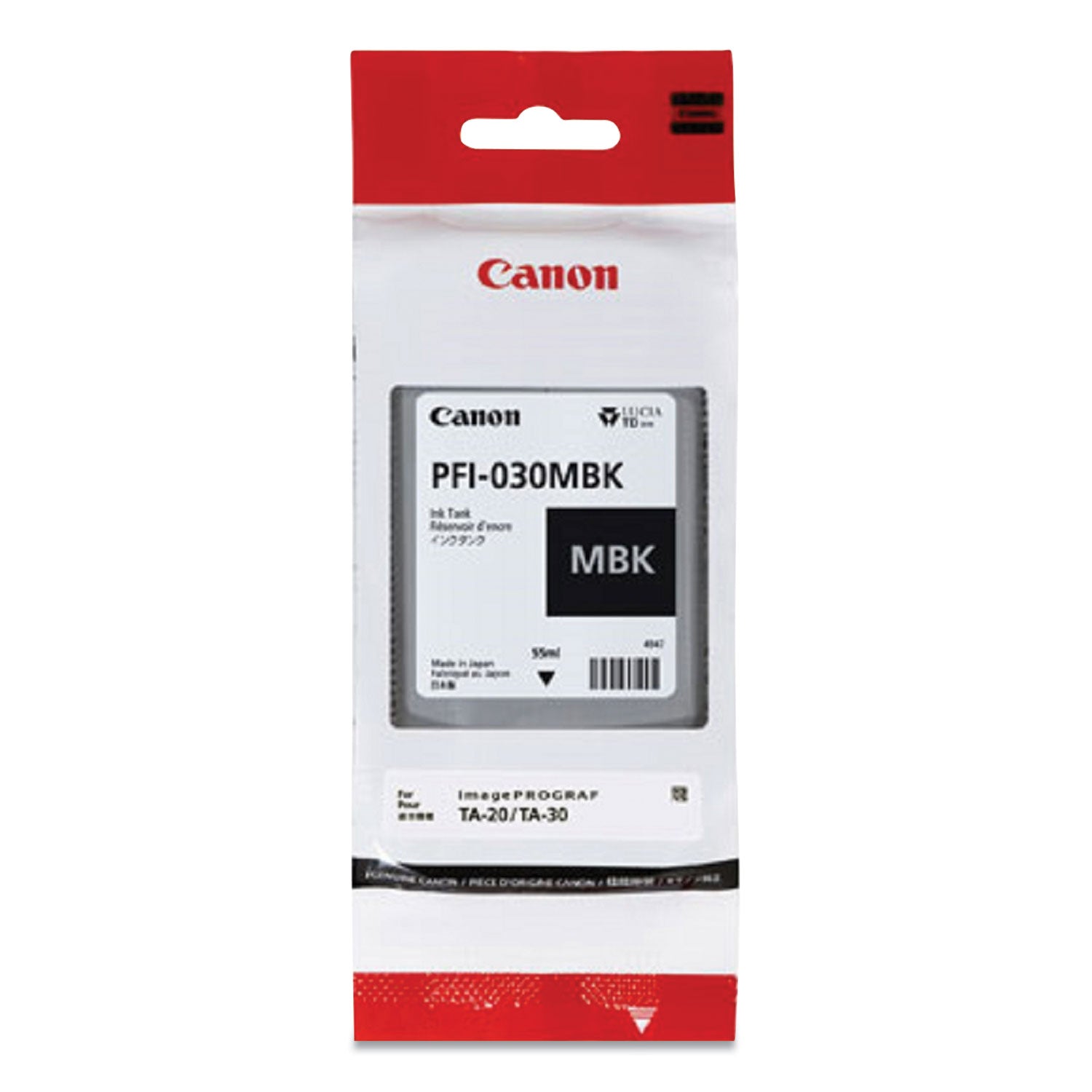 Canon® 3488C001 (PFI-030) Ink, Matte Black