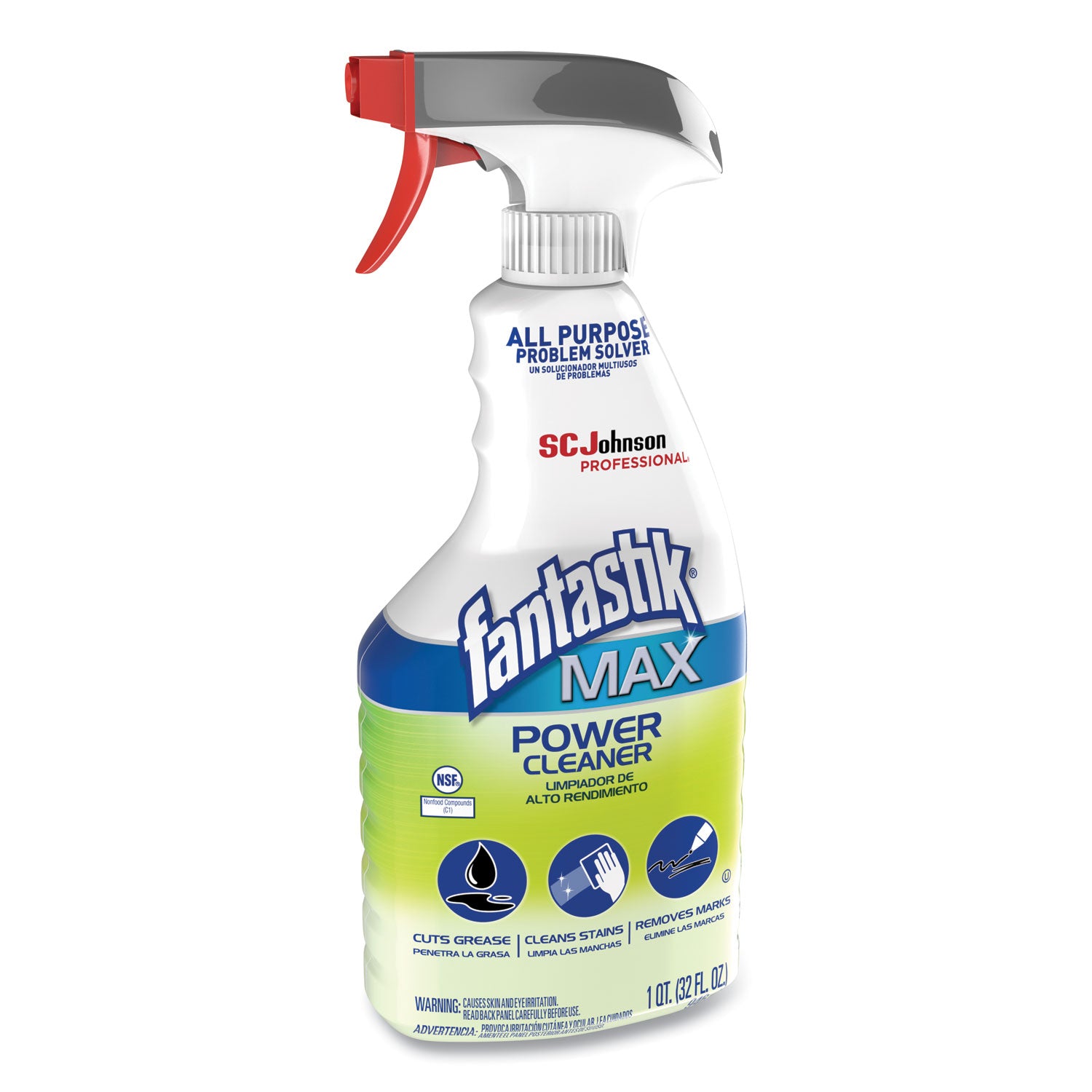 Fantastik® MAX Power Cleaner, Pleasant Scent, 32 Oz Spray Bottle