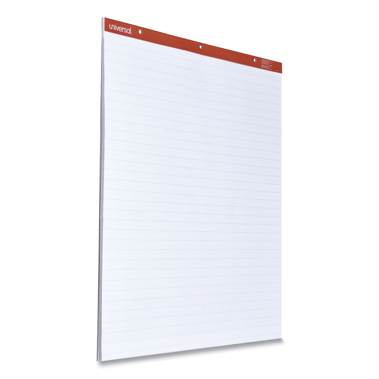 Universal™ Easel Pads/Flip Charts, Presentation Format (1" Rule), 27 x 34, White, 50 Sheets, 2/Carton