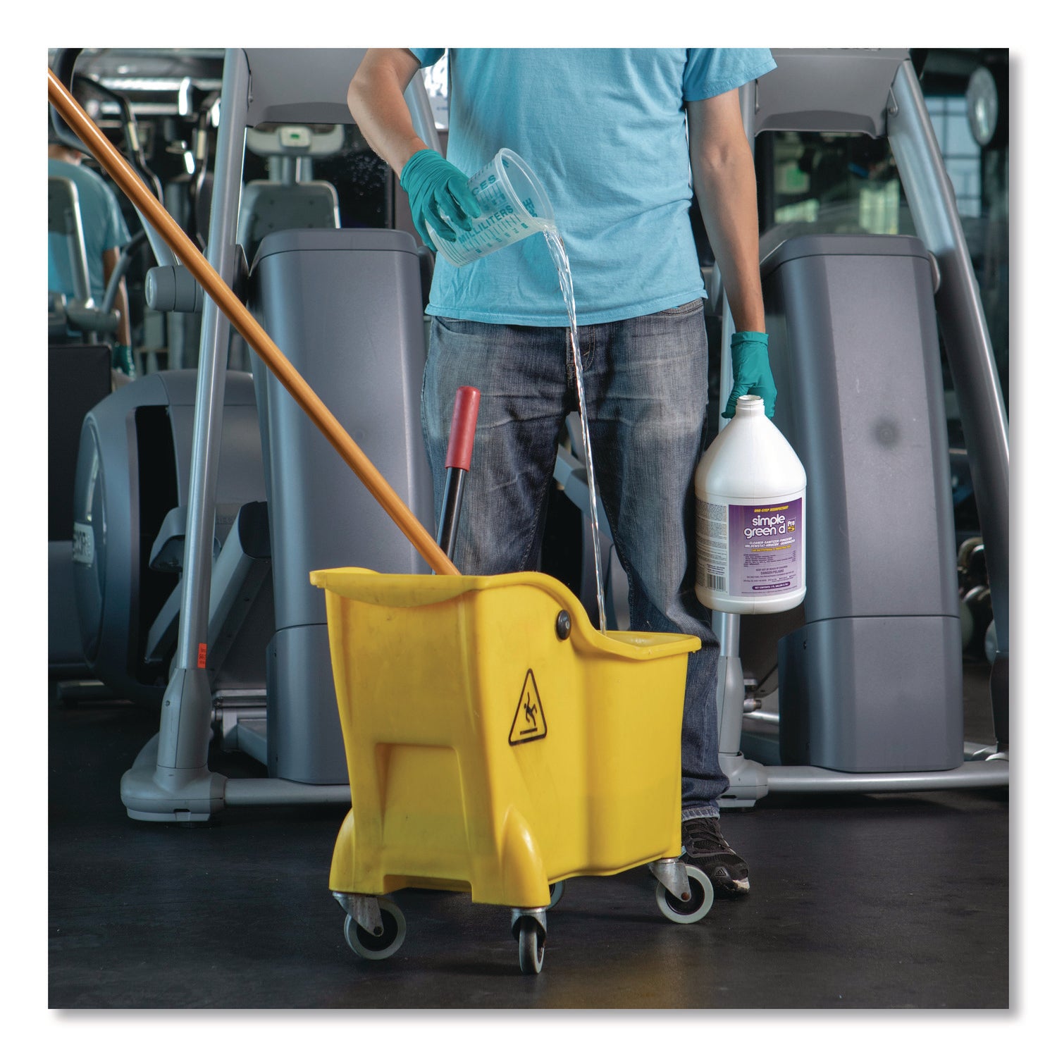 Simple Green® d Pro 5 Disinfectant, 1 gal Bottle, 4/Carton