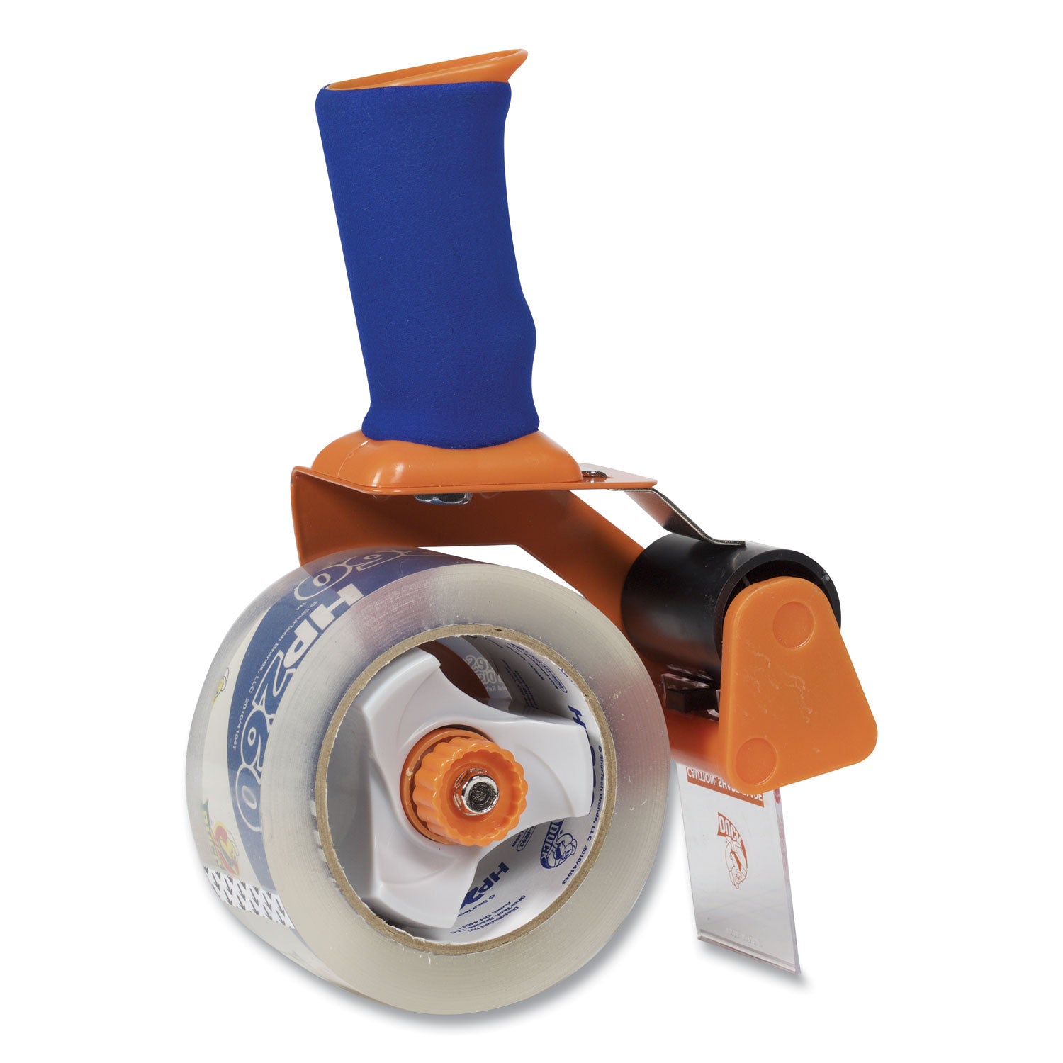Duck® Bladesafe® Bladesafe Antimicrobial Tape Gun With One Roll Of Tape, 3" Core, For Rolls Up To 2" X 60 Yds, Orange