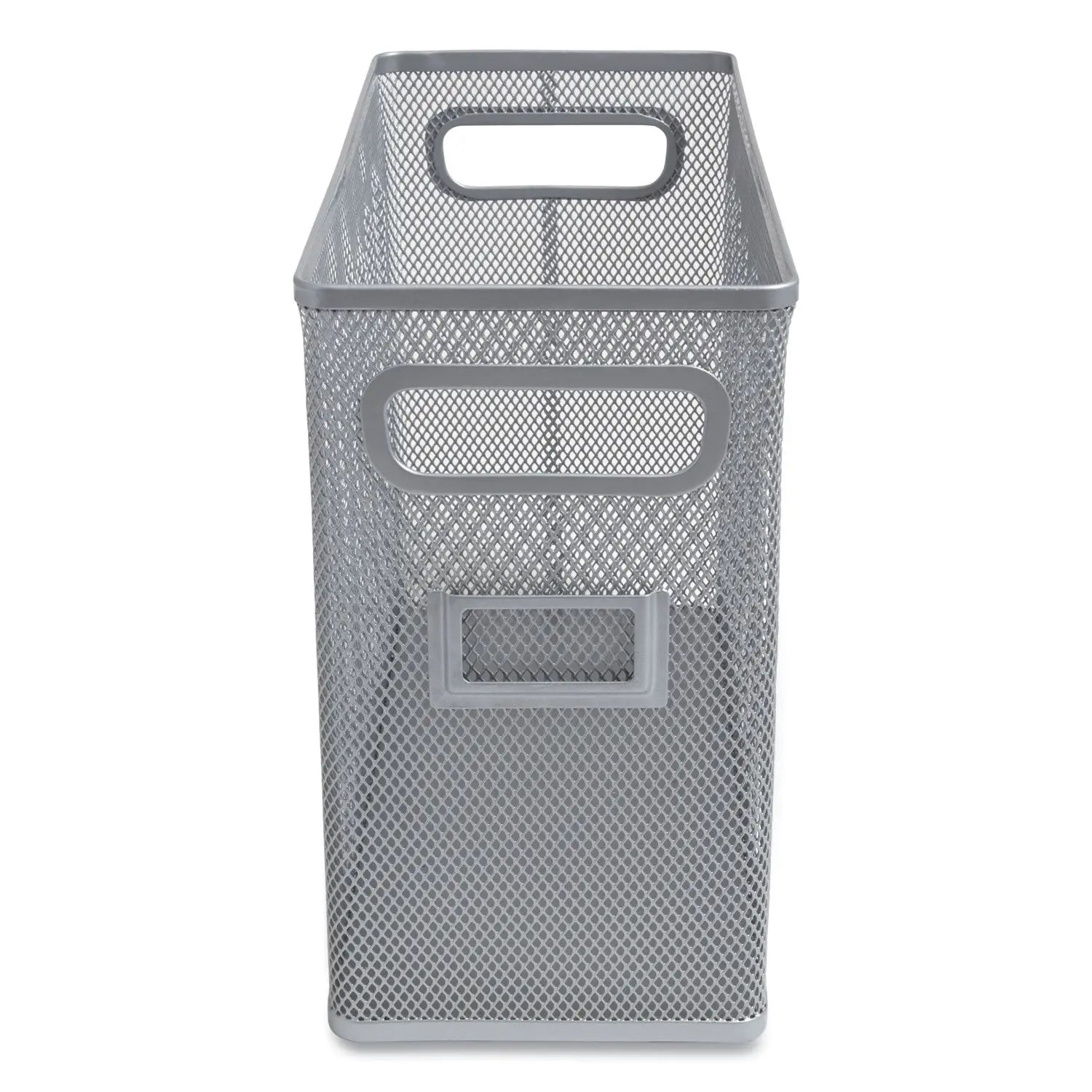 Wire Mesh Box-Style Vertical Document Organizer, 1 Section, Letter-Size, 5.79 x 12.4 x 10.16, Silver TRU RED™ Flipcost