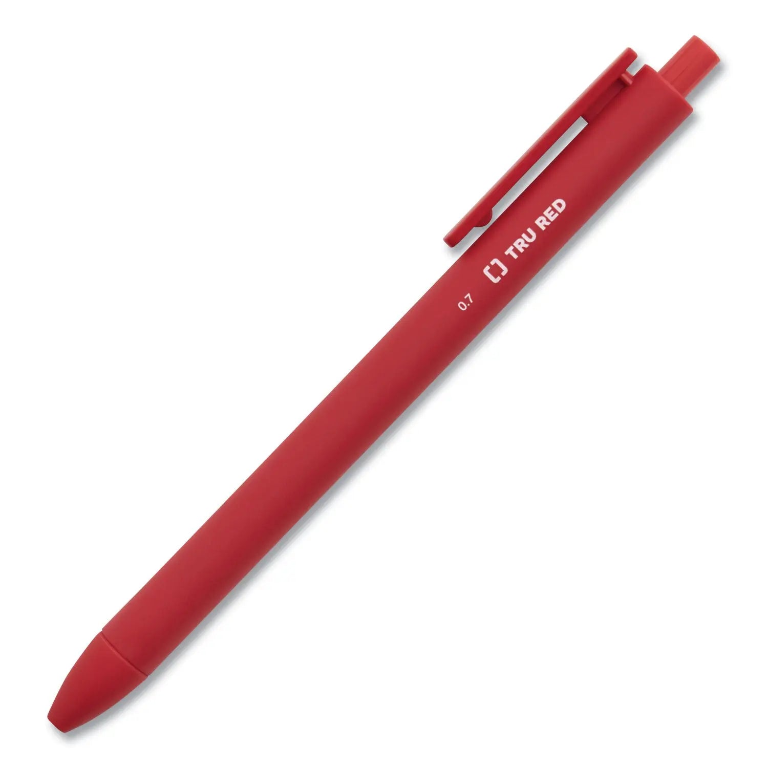 Quick Dry Gel Pen, Retractable, Medium 0.7 mm, Assorted Ink and Barrel Colors, 5/Pack TRU RED™ Flipcost