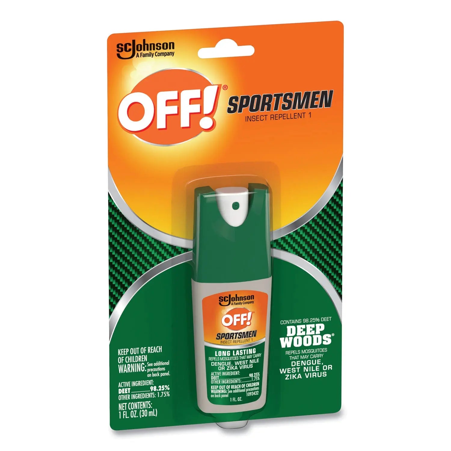 Deep Woods Sportsmen Insect Repellent, 1 oz Spray Bottle OFF!® Flipcost