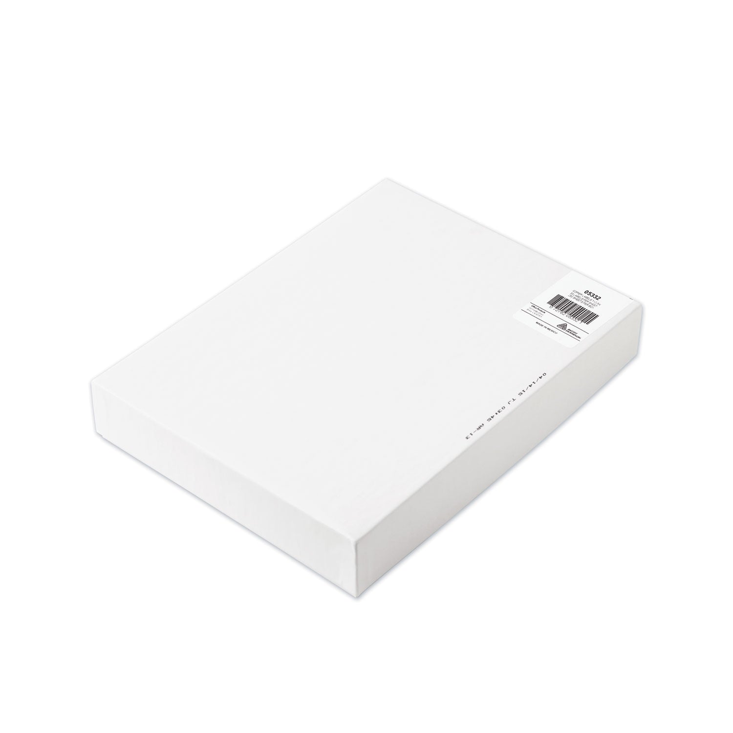 Copier Mailing Labels, Copiers, 1 x 2.81, White, 33/Sheet, 250 Sheets/Box