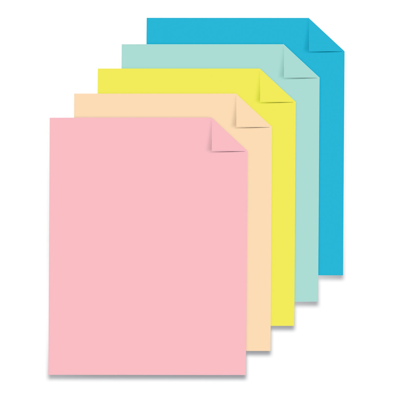 Astrobrights® Color Paper, 24 lb Bond Weight, 8.5 x 11, Assorted Colors, 500/Ream