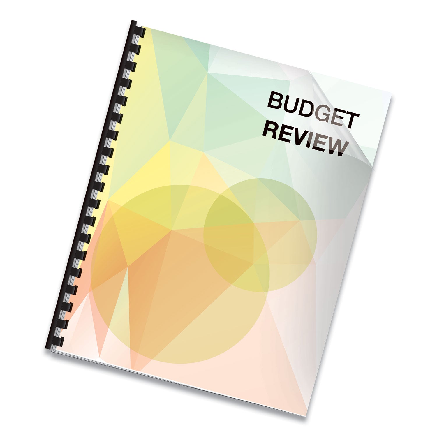 Fellowes® Futura Presentation Covers for Binding Systems, Frost, 11 x 8.5, Unpunched, 25/Pack