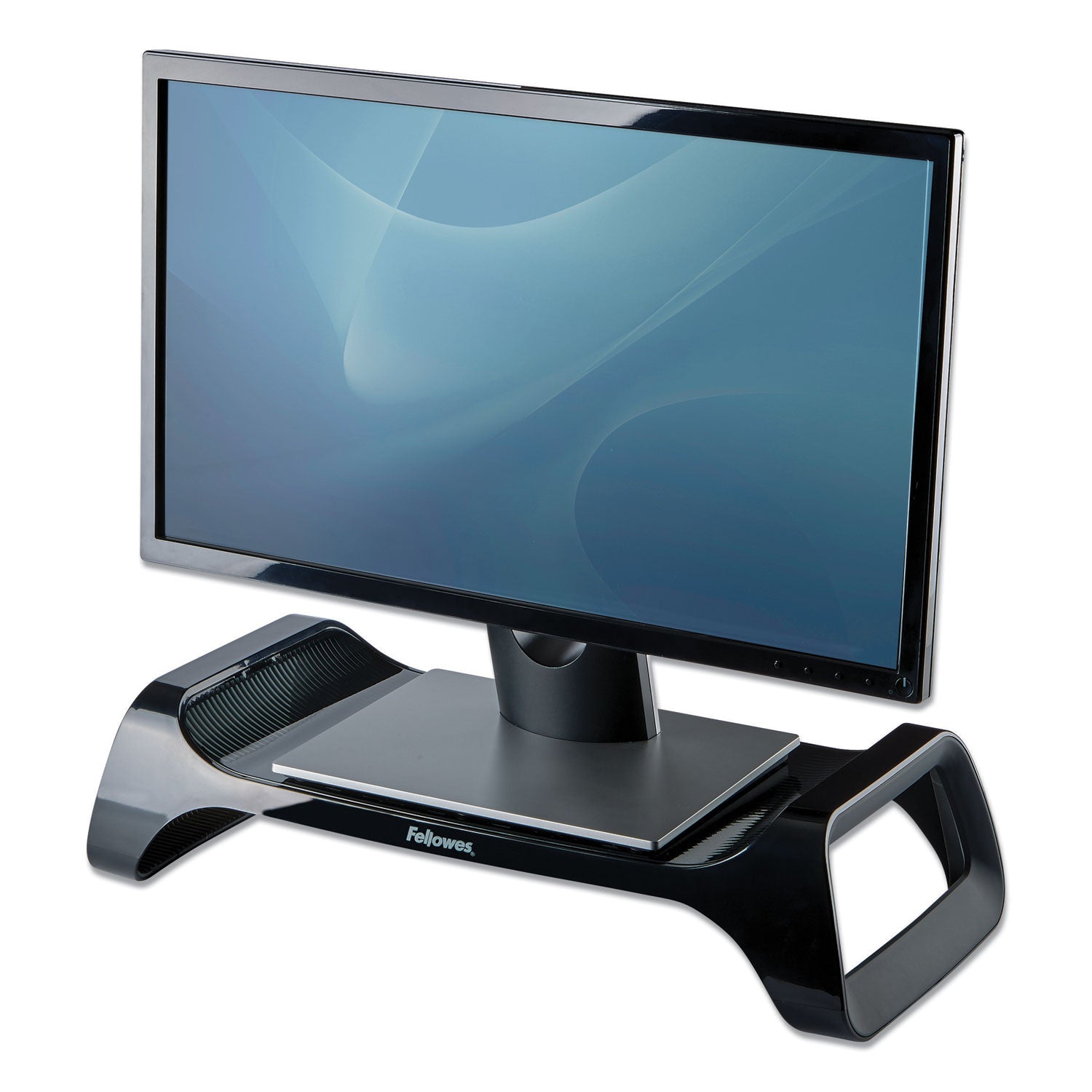 Fellowes® I-Spire Series Monitor Lift, 20" X 8.88" X 4.88", Black, Supports 25 Lbs