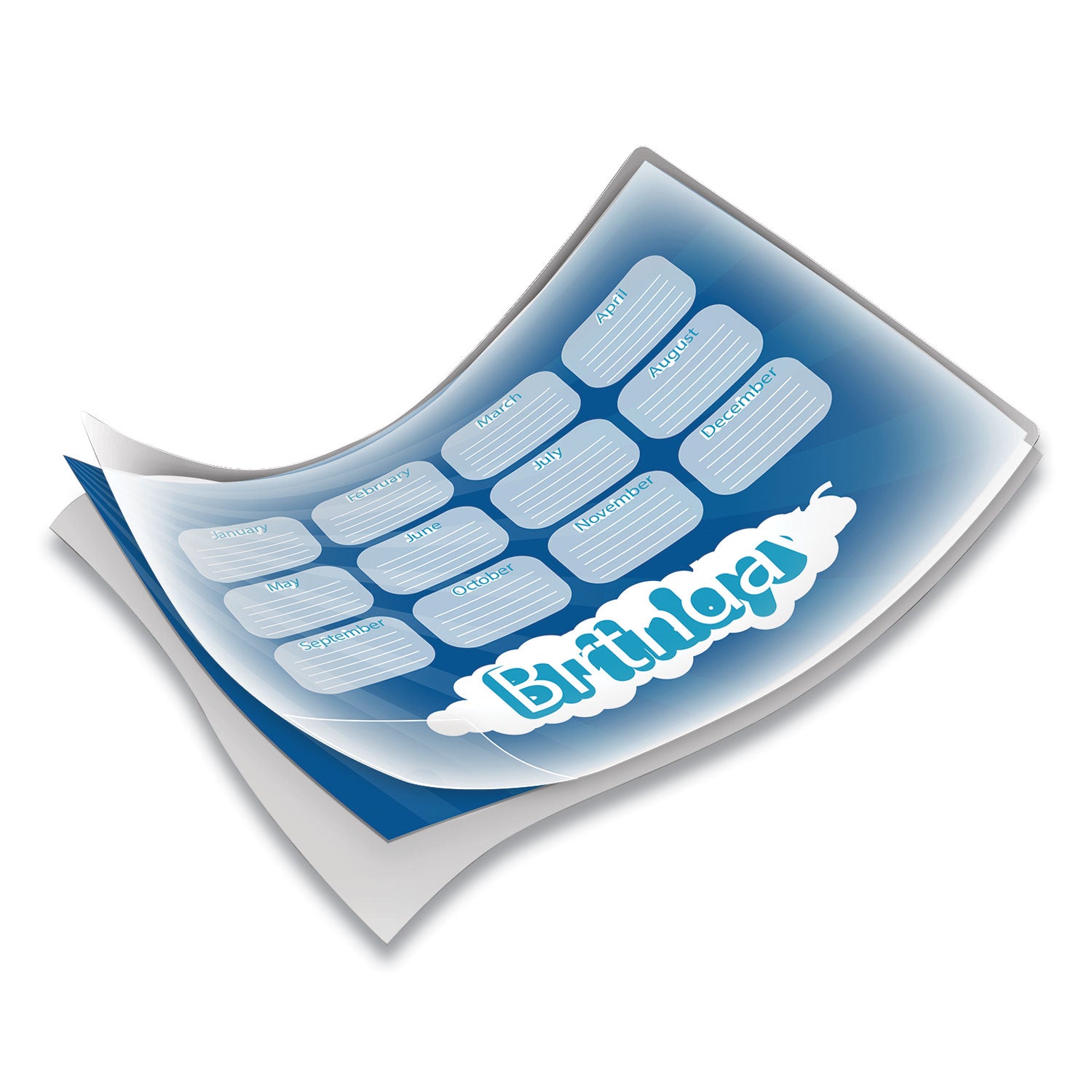 Fellowes® Laminating Pouches, 3 Mil, 9" X 11.5", Gloss Clear, 100/pack