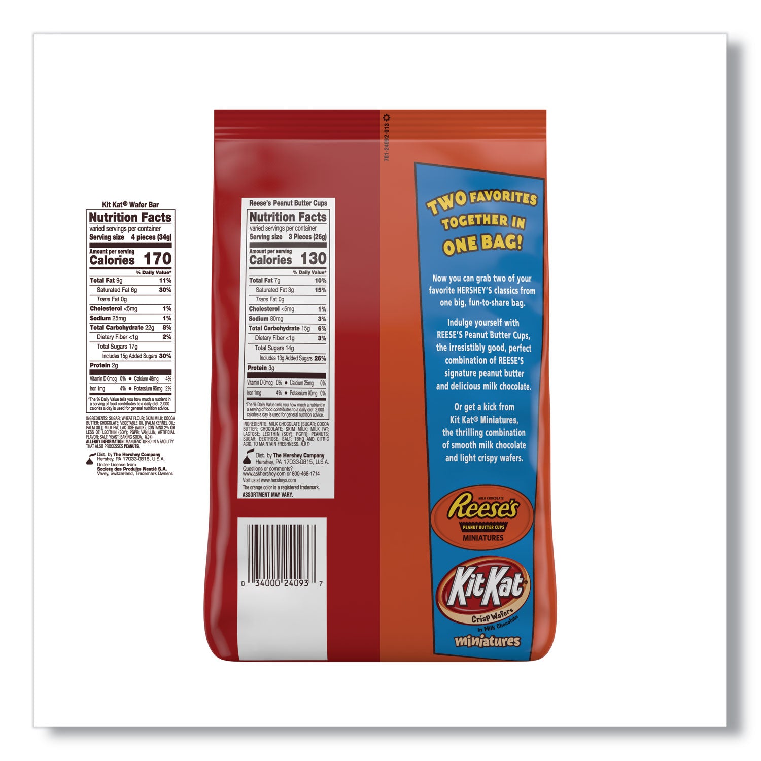 Hershey®'s Miniatures Variety Pack, Assorted, 35 Oz