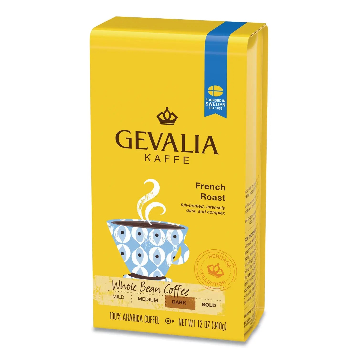 Coffee, French Roast, Ground, 12 oz Bag Gevalia® Flipcost