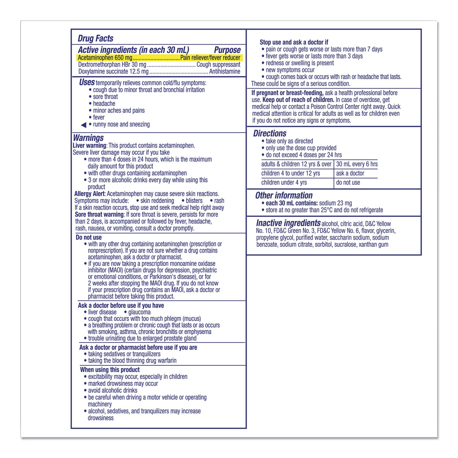 Vicks® Nyquil Cold And Flu Nighttime Liquid, 12 Oz Bottle, 12/carton