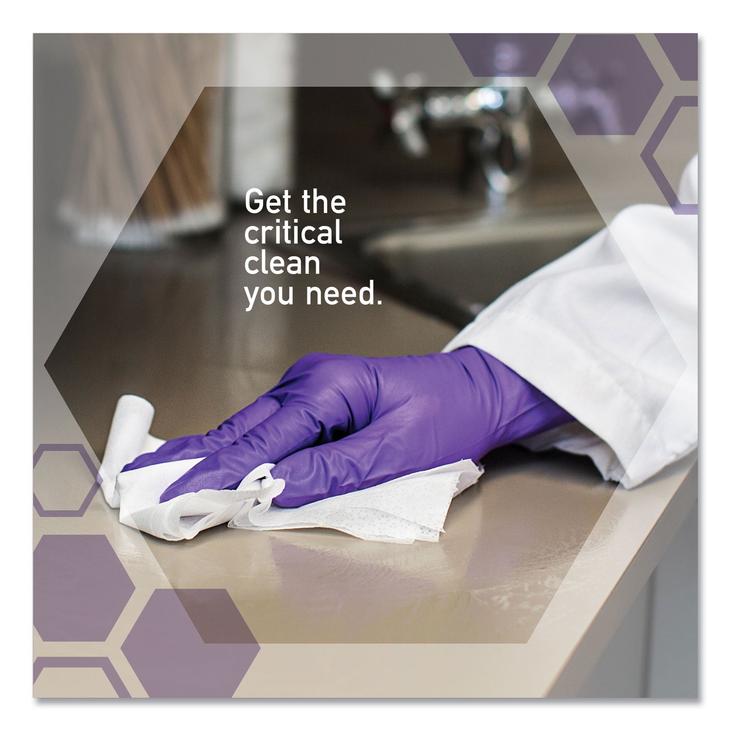 Kimtech™ Wettask System Prep Wipers For Bleach/disinfectants/sanitizers Hygienic Enclosed System Refills, W/canister, 55/rl,12 Roll/ct