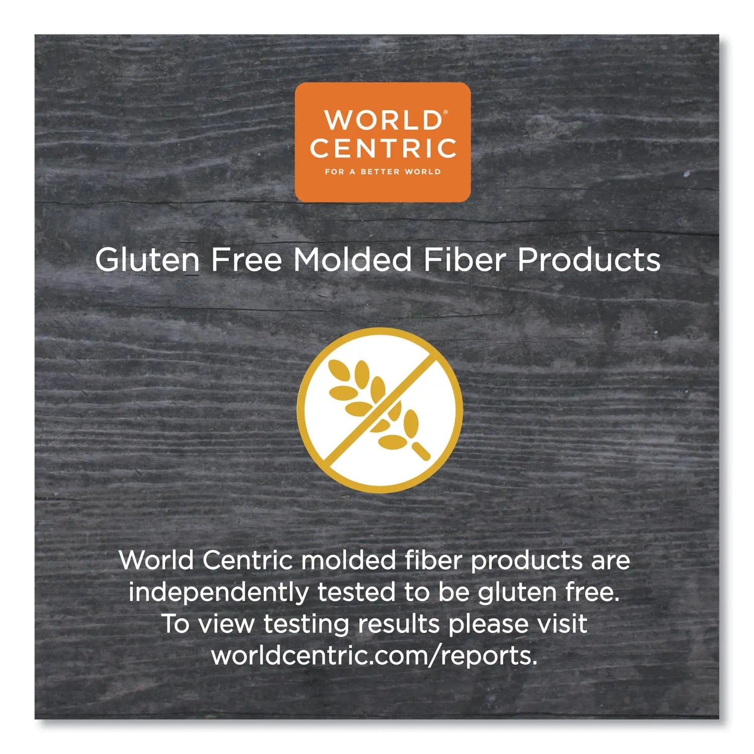 Fiber Containers, 60 oz, 7.5 x 9.8 x 2.7, Natural, Paper, 400/Carton World Centric® Flipcost
