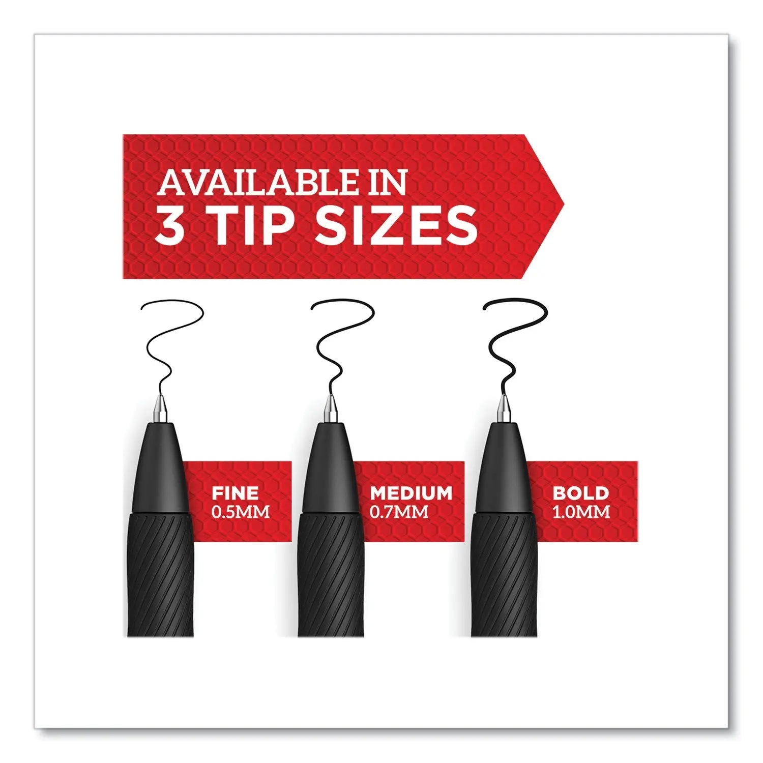 S-Gel High-Performance Gel Pen, Retractable, Medium 0.7 mm, Black Ink, Black Barrel, 4/Pack Sharpie® S-Gel™ Flipcost