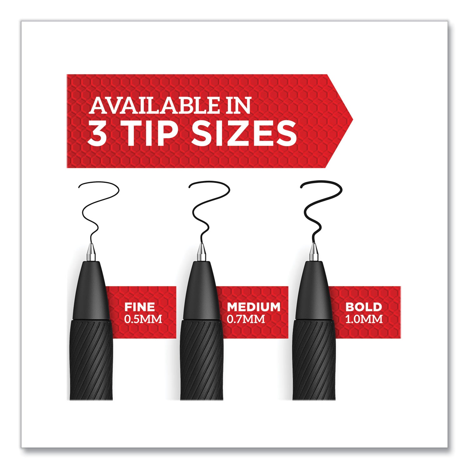 Sharpie® S-Gel™ S-GEL HIGH-PERFORMANCE GEL PEN, RETRACTABLE, FINE 0.5 MM, BLUE INK, BLACK BARREL, 4/PACK