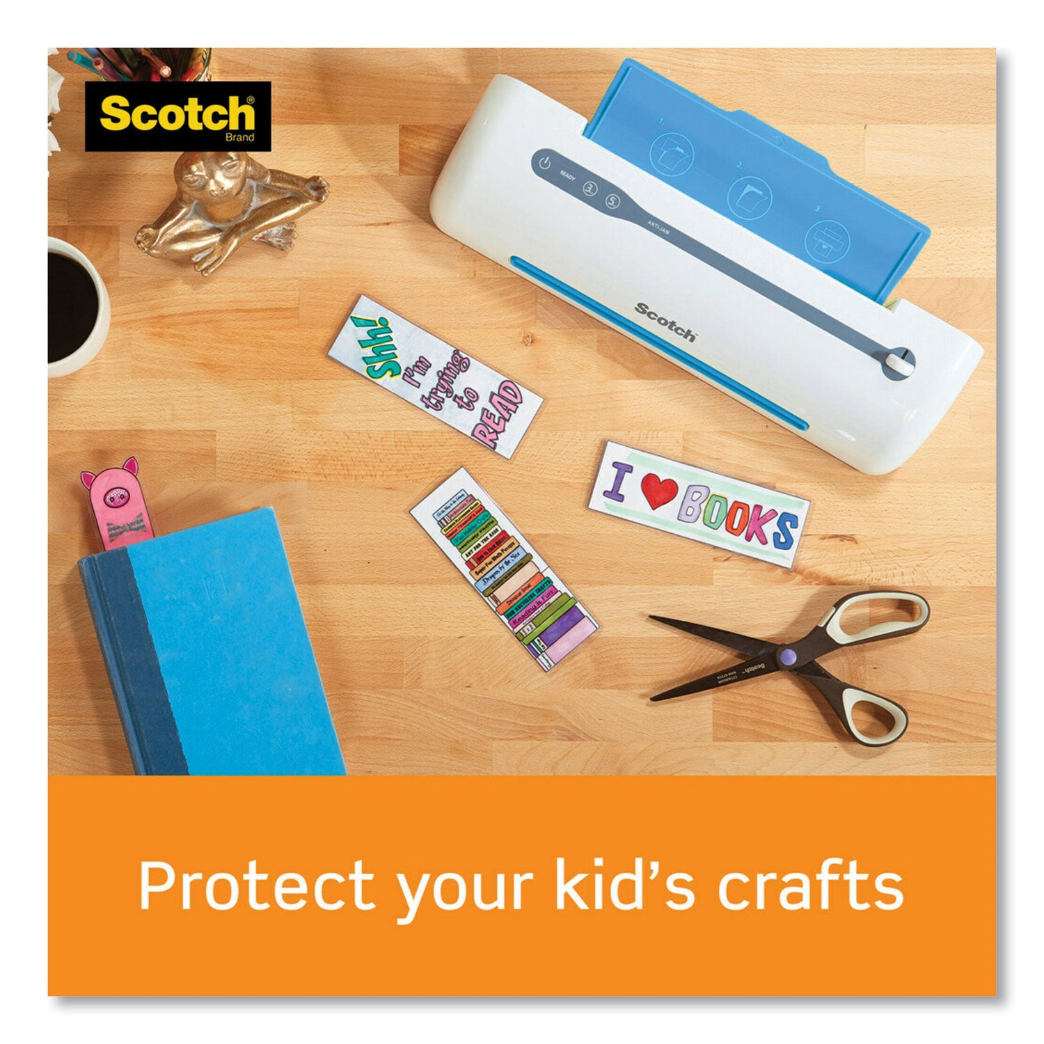 Scotch™ Laminating Pouches, 5 Mil, 2.25" X 4.25", Gloss Clear, 10/pack