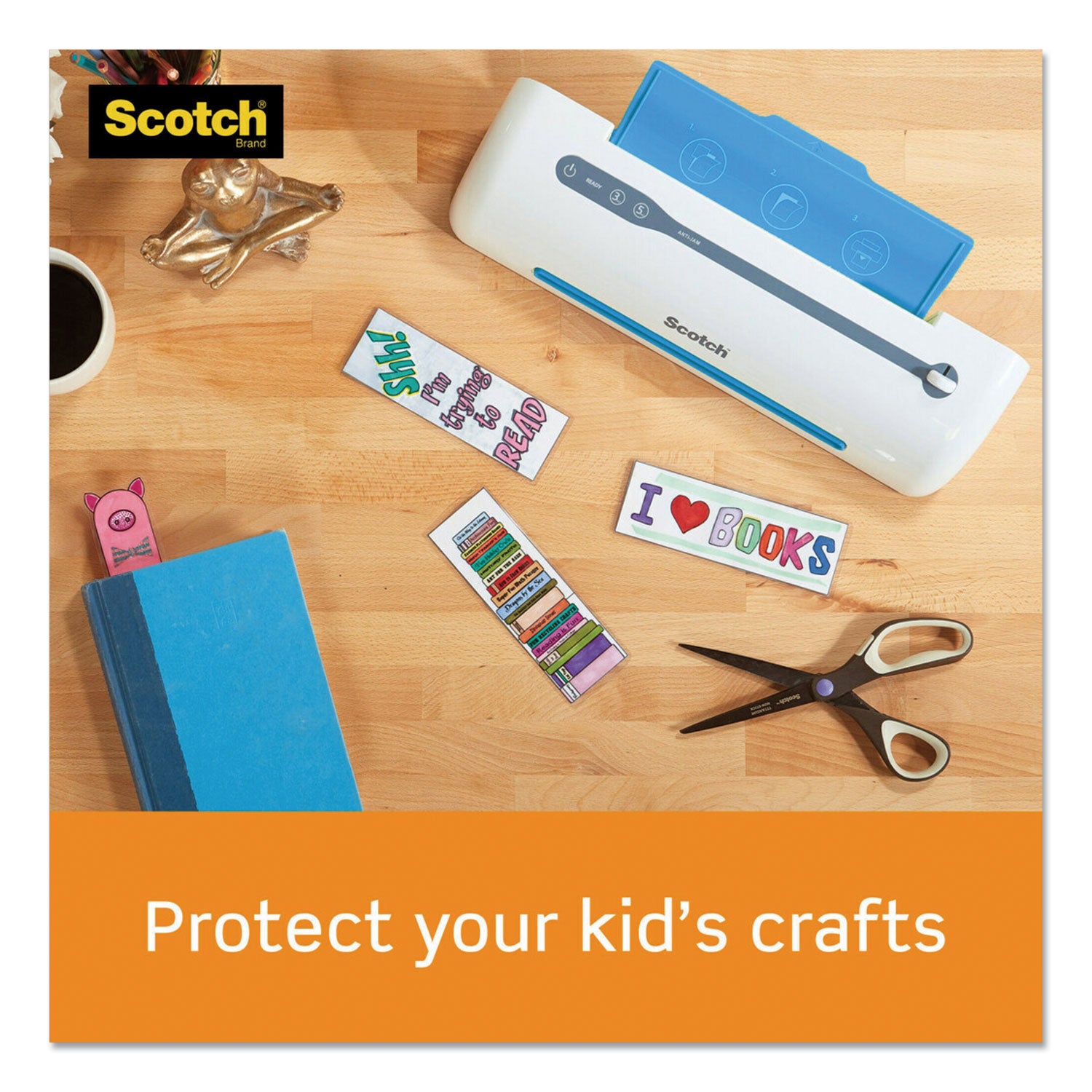 Scotch™ Laminating Pouches, 5 Mil, 3.75" X 2.38", Gloss Clear, 100/pack