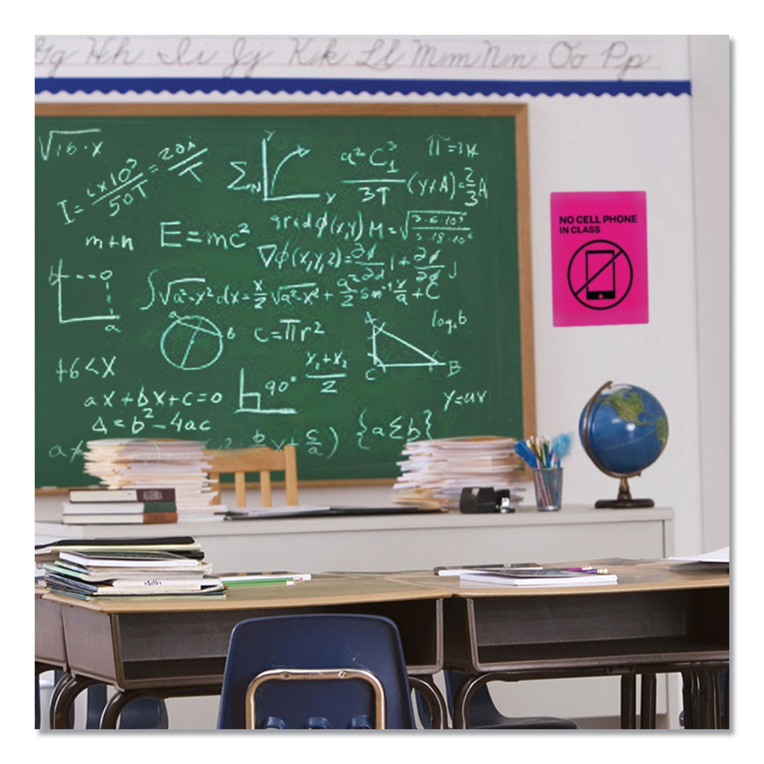 Avery® High-Visibility Permanent Laser Id Labels, 8.5 X 11, Asst. Neon, 15/pack