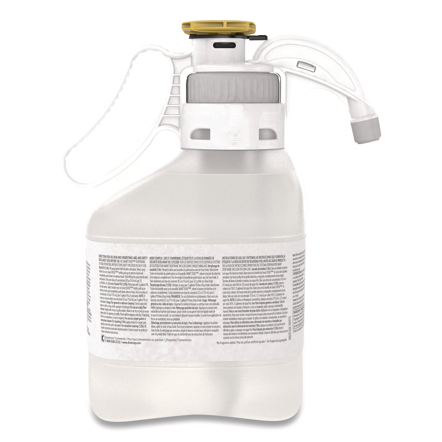 Diversey™ Perdiem Concentrated General Cleaner With Hydrogen Peroxide, 47.34 Oz, Bottle, 2/carton