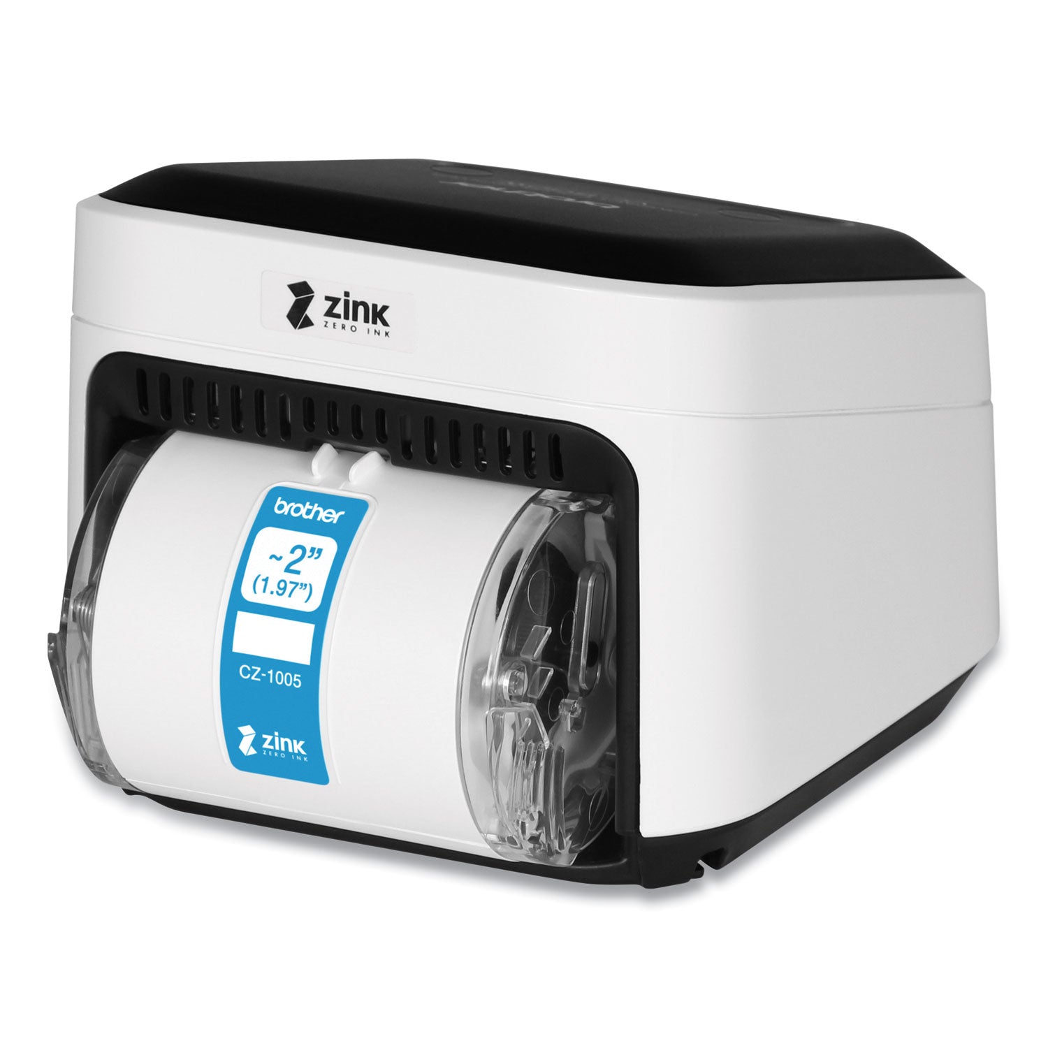 Brother Vc-500w Versatile Compact Color Label And Photo Printer With Wireless Networking, 7.5 Mm/s Print Speed, 4.4 X 4.6 X 3.8