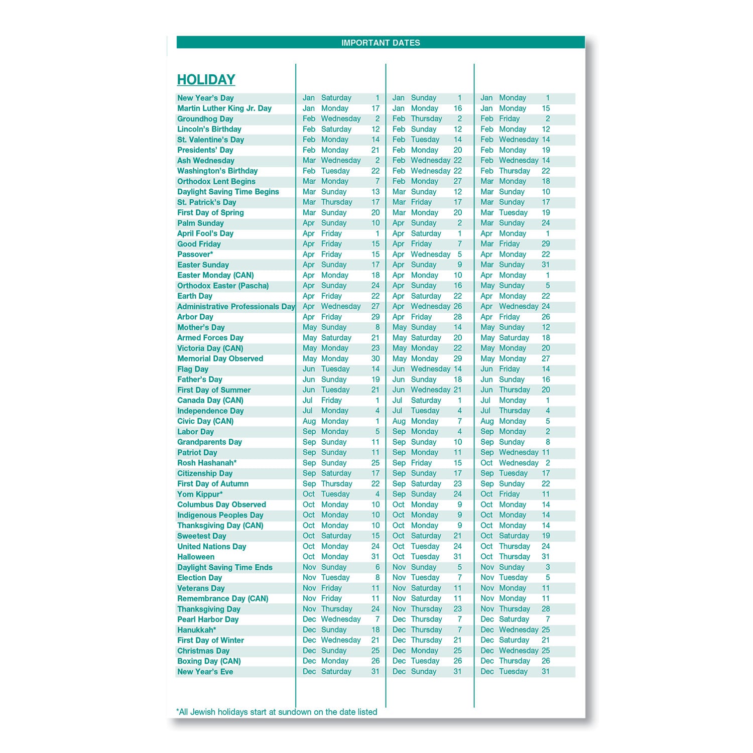 House of Doolittle™ Express Track Recycled Weekly Appointment Book/Monthly Planner, 11 x 8.5, Black Cover, 13-Month: Jan 2025 to Jan 2026