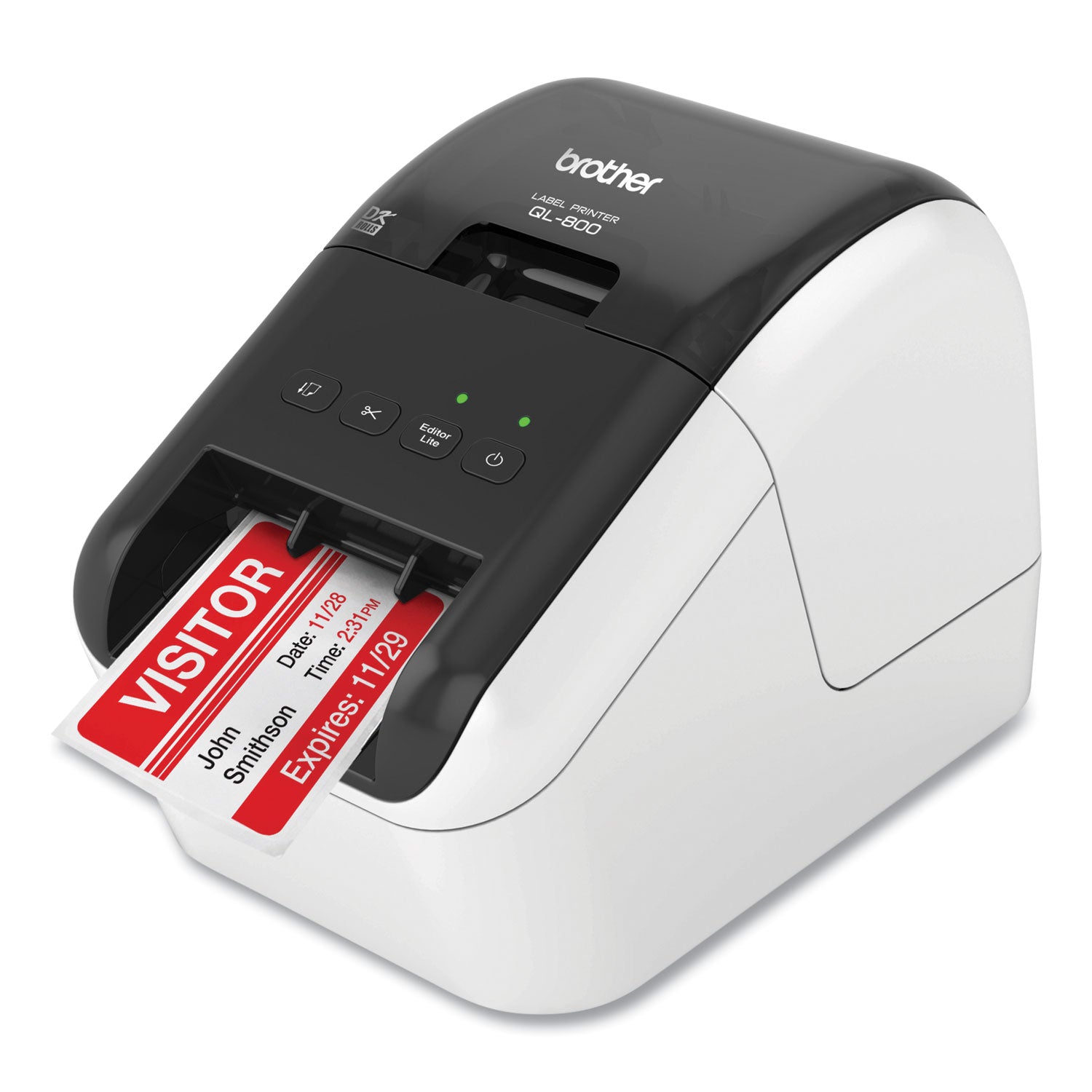 Brother Ql-800 High-Speed Professional Label Printer, 93 Labels/min Print Speed, 5 X 8.75 X 6