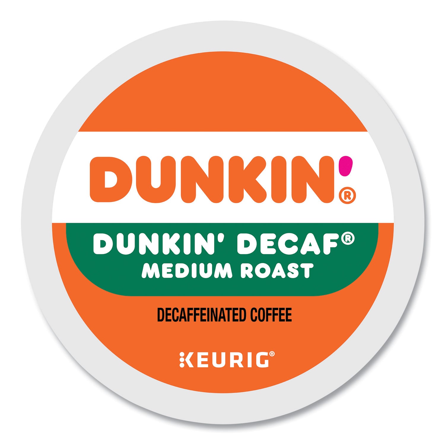 Dunkin'® K-Cup Pods, Dunkin' Decaf, 22/box