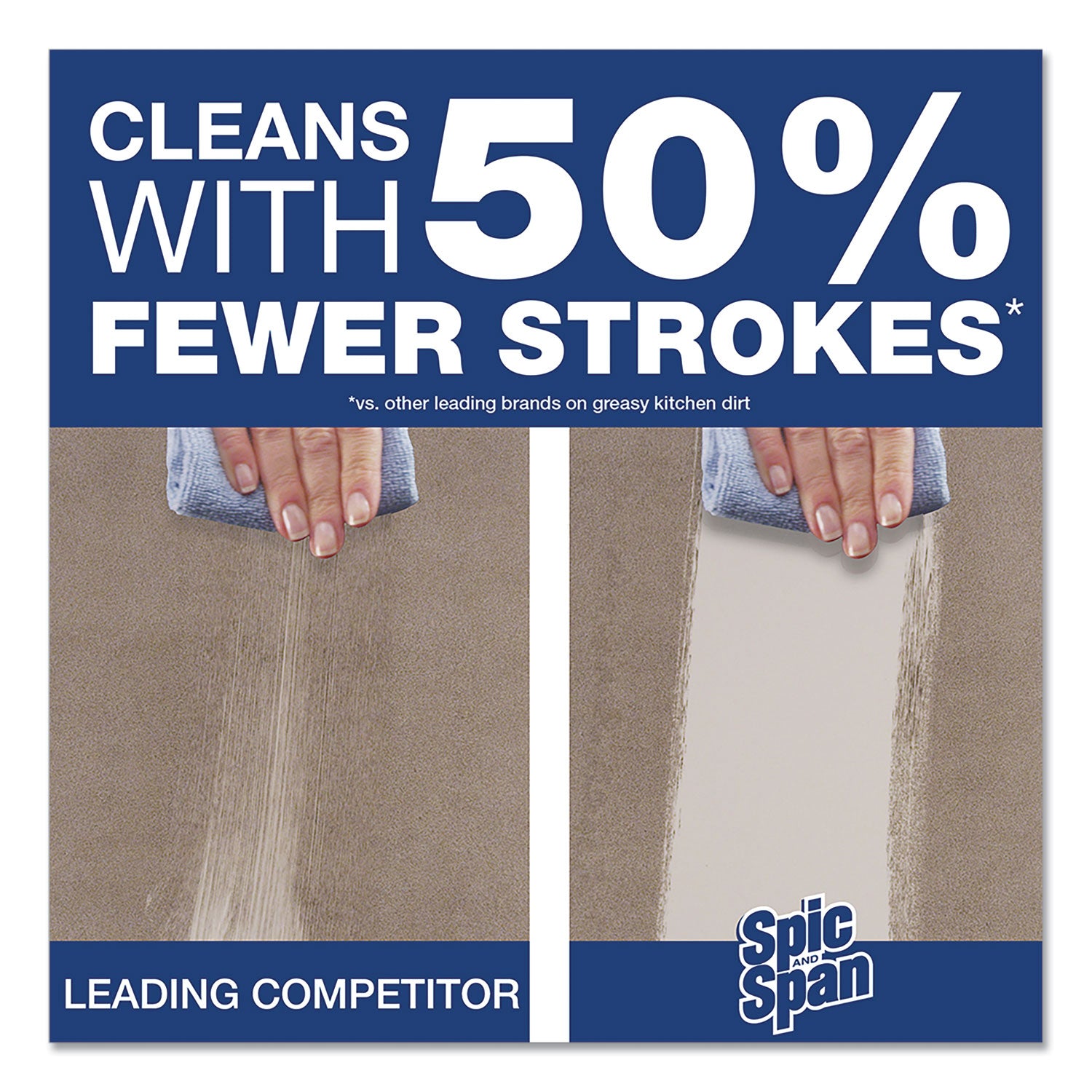 Spic and Span® Disinfecting All-Purpose Spray And Glass Cleaner, Concentrated, 1 Gal, 2/carton