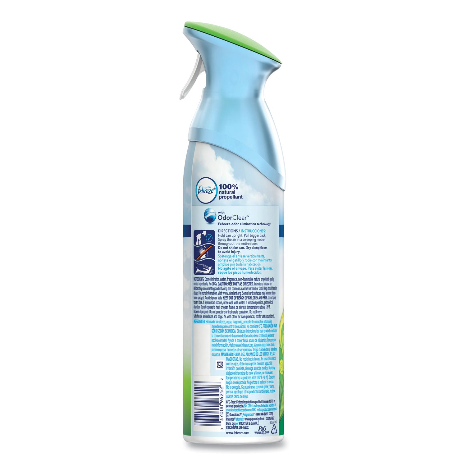 Febreze® Air, Gain Original, 8.8 Oz Aerosol Spray, 6/carton