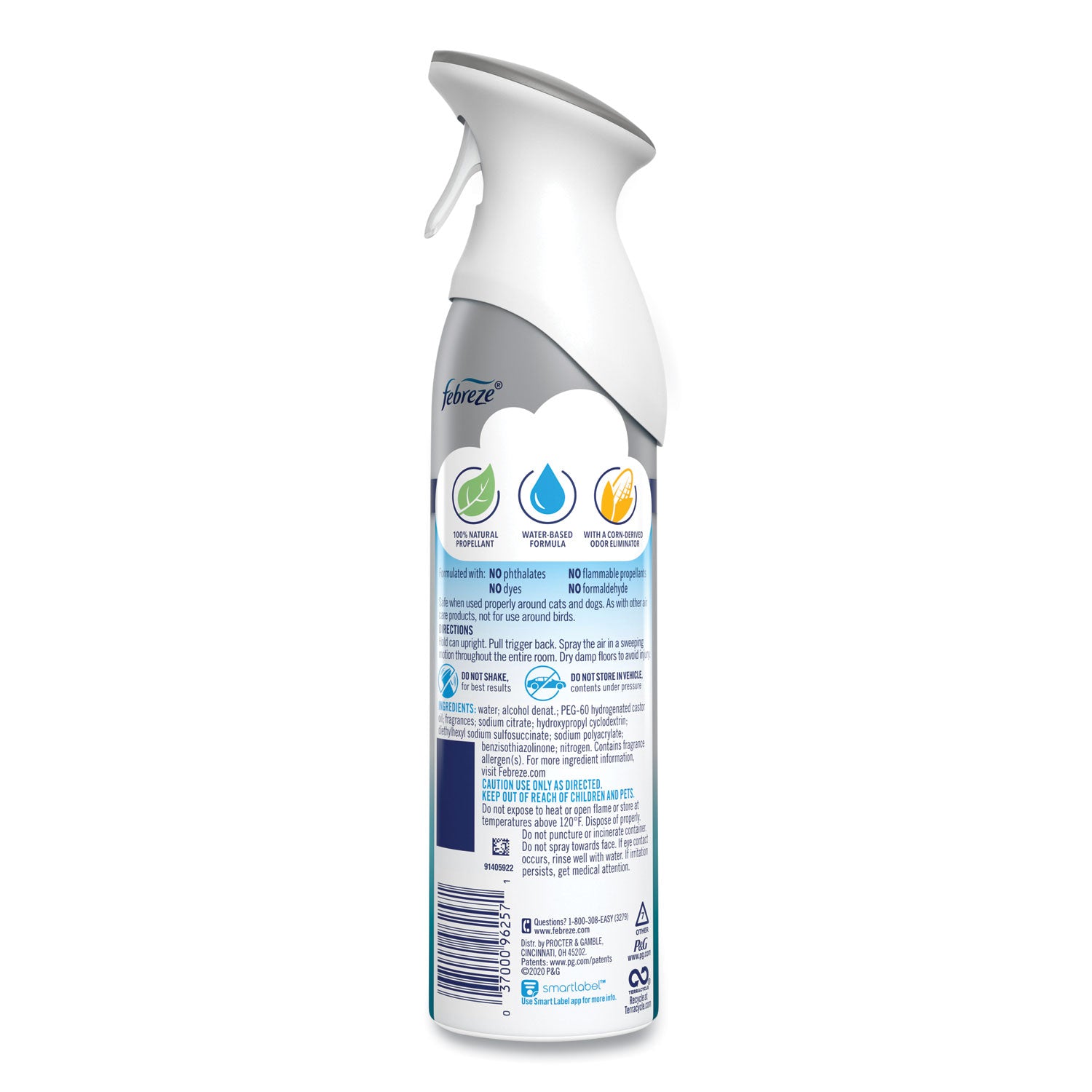 Febreze® Air, Heavy Duty Crisp Clean, 8.8 Oz Aerosol Spray