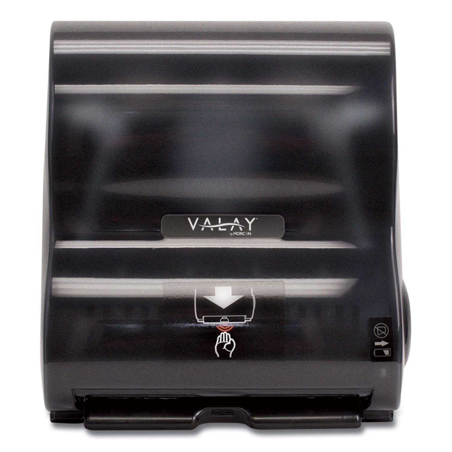 Morcon Tissue Valay 10 Inch Roll Towel Dispenser, 13.25 X 9 X 14.25, Black
