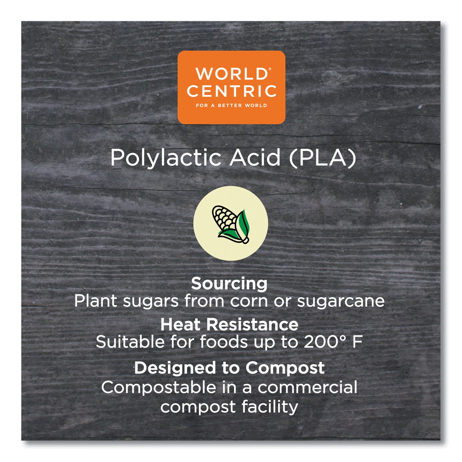 World Centric® PLA Lids for TRSC60 Fiber Containers, 7.8 x 10.2 x 0.5, Clear, Plastic, 400/Carton