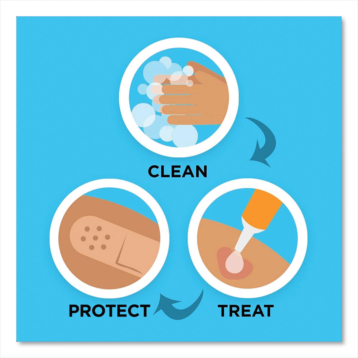 BAND-AID® Antibiotic Adhesive Bandages, Assorted Sizes, 20/box