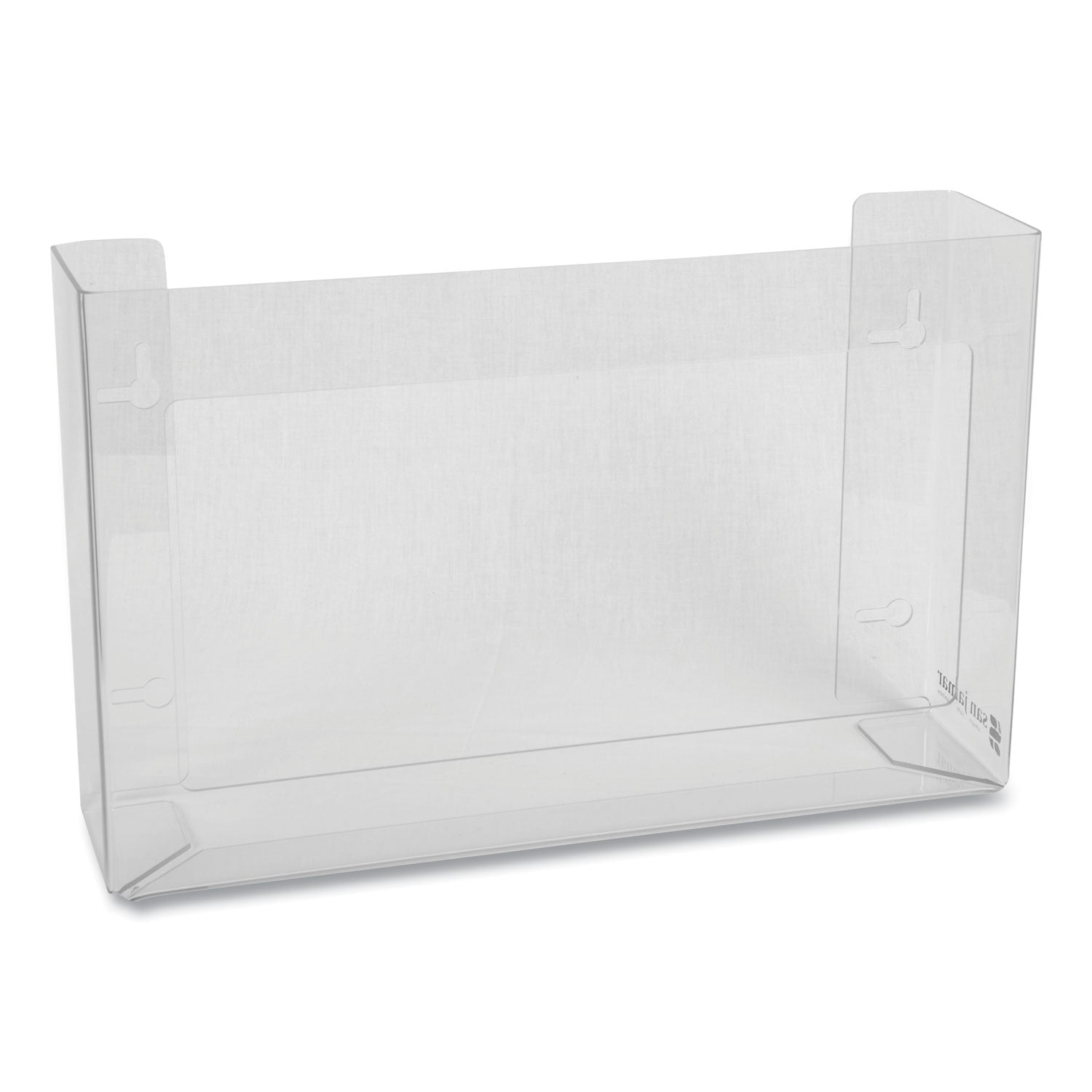 San Jamar® Clear Plexiglas Disposable Glove Dispenser, 3-Box, Plexiglas, Clear, 18 x 3.75 x 10